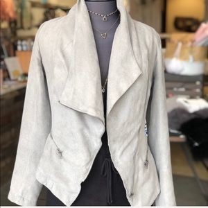 Rampage Gray Suede Jacket